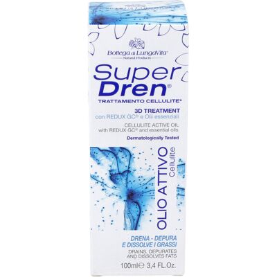 Bottega di lungavita super dren aceite activo 100ml. Bottega di lungavita super dren aceite activo 100ml.