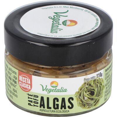 Vegetalia Paté de tofu y algas orgánico - Paté de tofu y algas bio 110 g Vegetalia Paté de tofu y algas orgánico - Paté de tofu y algas bio 110 g