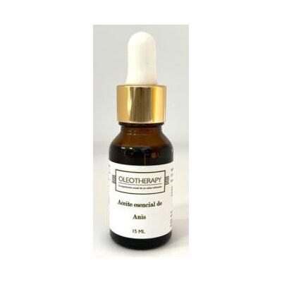 Aceite Esencial de Anís Orgánico Oleotherapy - Sedante y Relajante - 15ml Aceite Esencial de Anís Orgánico Oleotherapy - Sedante y Relajante - 15ml