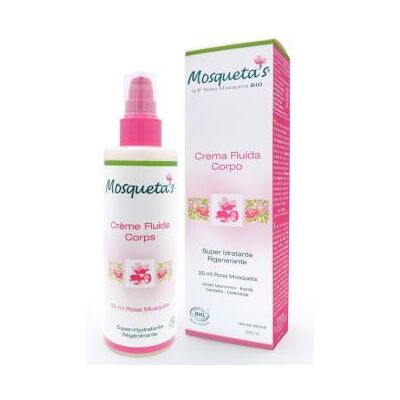 Mosqueta's rosa mosqueta crema fluida cuerpo hidratante 200ml Mosqueta's rosa mosqueta crema fluida cuerpo hidratante 200ml