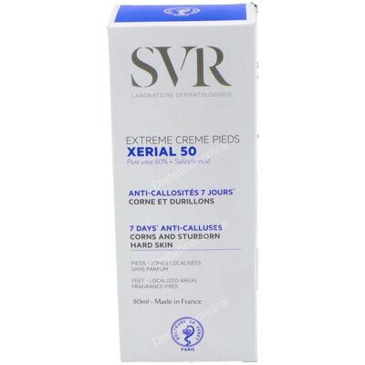 Svr xerial 50 extreme crema pies 50ml Svr xerial 50 extreme crema pies 50ml
