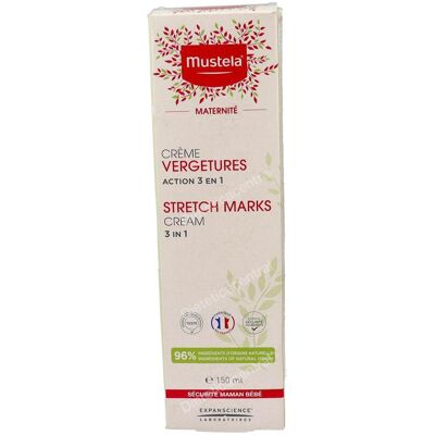 Mustela crema estrias maternidad 150ml. Mustela crema estrias maternidad 150ml.