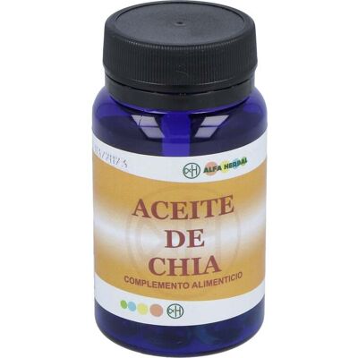 Aceite de Chía 60 Perlas - Alfa Herbal - Suplemento Dietético Aceite de Chía 60 Perlas - Alfa Herbal - Suplemento Dietético