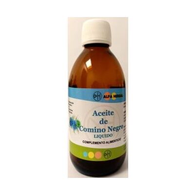 Alfa Herbal Aceite de Comino Negro 200ml - Aceite Alfa Herbal Aceite de Comino Negro 200ml - Aceite