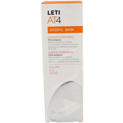 Leti leti at4 crema corporal 200ml piel atópica Leti leti at4 crema corporal 200ml piel atópica