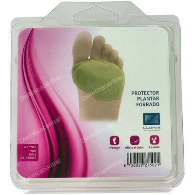 Llopar llopar protector plantar forrado t/g 2un Llopar llopar protector plantar forrado t/g 2un