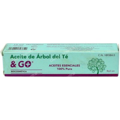 Aceite de árbol del té Pharma & Go 15 mg - Aceite esencial, Cuidado de la piel Aceite de árbol del té Pharma & Go 15 mg - Aceite esencial, Cuidado de la piel