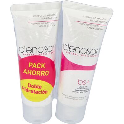 Clenosan clenosan duplo crema de manos reparadora 2x75ml. Clenosan clenosan duplo crema de manos reparadora 2x75ml.