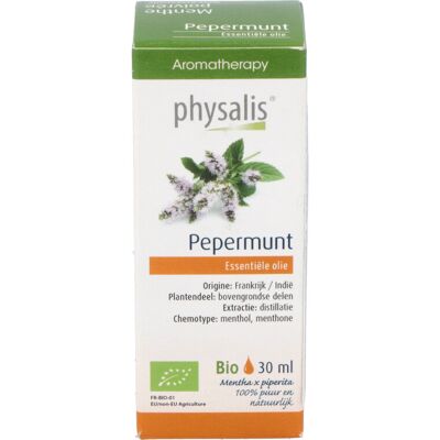 Aceite Esencial de Menta Piperita Bio 30 ml - Physalis Aceite Esencial de Menta Piperita Bio 30 ml - Physalis