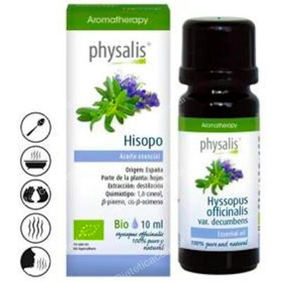 Physalis hisopo aceite esencial 10ml. bio Physalis hisopo aceite esencial 10ml. bio