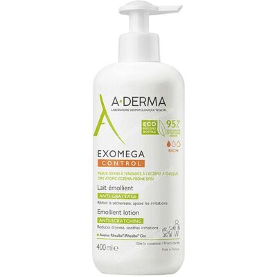 A-derma exomega control leche emoliente piel atopica 400ml A-derma exomega control leche emoliente piel atopica 400ml