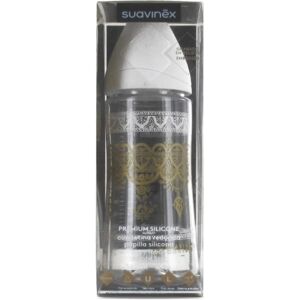 Biberón de Marca Suavinex - 360ml, Silicona, Tetina 3 Posiciones - Alimentación Bebé Biberón de Marca Suavinex - 360ml, Silicona, Tetina 3 Posiciones - Alimentación Bebé