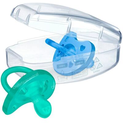 Chicco chupete physio soft silicona anat azul 6-12 1un Chicco chupete physio soft silicona anat azul 6-12 1un