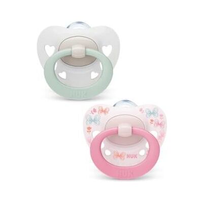 Nuk chupete signature 0-6 silicona 2ud. Nuk chupete signature 0-6 silicona 2ud.