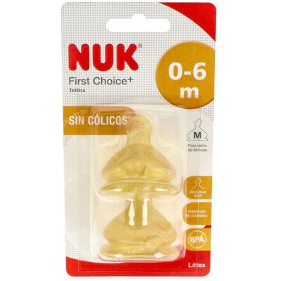 Nuk tetina fc+ 0-6 m latex 2ud. Nuk tetina fc+ 0-6 m latex 2ud.