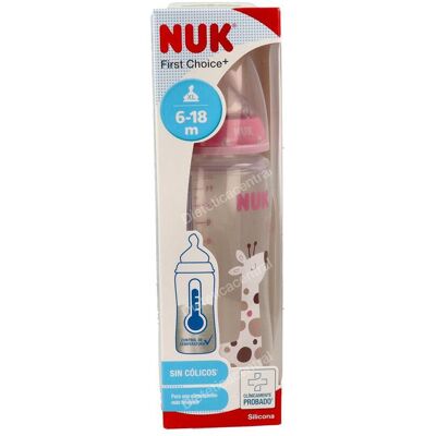 Nuk biberon fc+ pp tc 6-18 xl silicona 360ml. Nuk biberon fc+ pp tc 6-18 xl silicona 360ml.