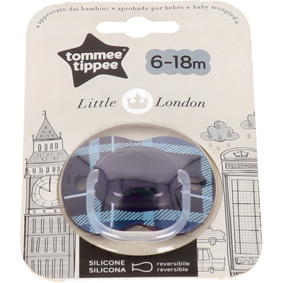 Tommee Tippee London Garoto - Chupete ortodóntico, libre de BPA Tommee Tippee London Garoto - Chupete ortodóntico, libre de BPA