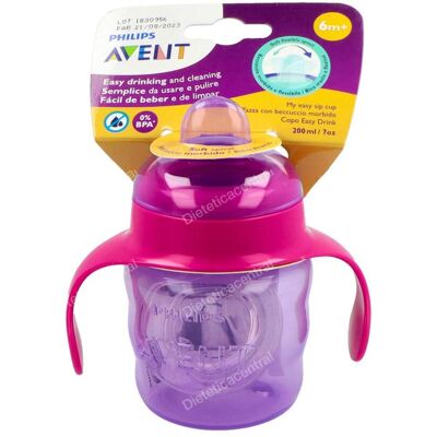 Avent vaso boquilla blanda rosa 200ml. scf551/03 Avent vaso boquilla blanda rosa 200ml. scf551/03