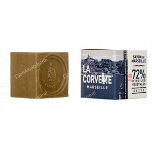 La corvette jabon marsella oliva cubo 500g La corvette jabon marsella oliva cubo 500g