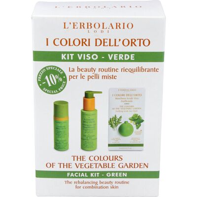 L´erbolario L´erbolario colores del huerto kit cara detergente crema masca L´erbolario L´erbolario colores del huerto kit cara detergente crema masca