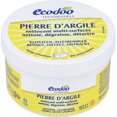 Ecodoo Piedra de arcilla multipropósito - 300g - Limpiador para superficies Ecodoo Piedra de arcilla multipropósito - 300g - Limpiador para superficies