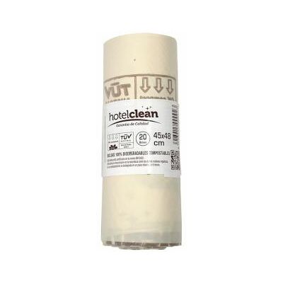 Hotelclean bolsas de basura biodegra-compost. 13l 10rollos. Hotelclean bolsas de basura biodegra-compost. 13l 10rollos.