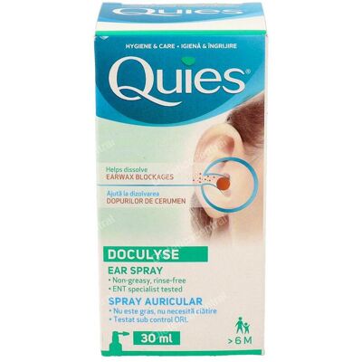 Quies doculyses spray tapones cera 30ml. quies Quies doculyses spray tapones cera 30ml. quies