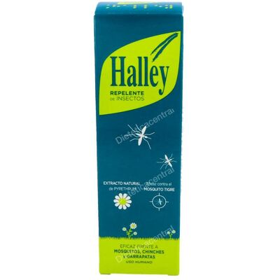 Halley halley repelente insectos 150ml Halley halley repelente insectos 150ml