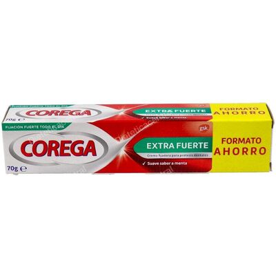 Corega corega extra fuerte 70gr. Corega corega extra fuerte 70gr.