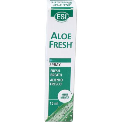 Spray de Aliento Fresco Aloe de ESI - 15 ml Spray de Aliento Fresco Aloe de ESI - 15 ml