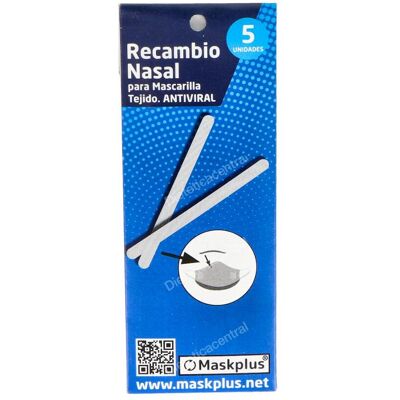 Maskplus mascarilla maskplus recambio metalico mascarillas 5 un Maskplus mascarilla maskplus recambio metalico mascarillas 5 un