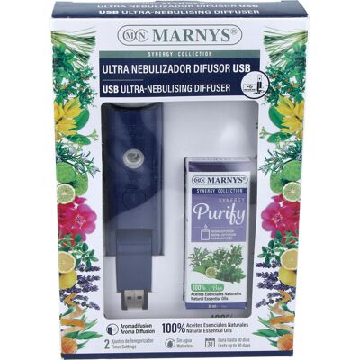 Marnys pack usb ultra nebulizador+synergy purify 30ml. Marnys pack usb ultra nebulizador+synergy purify 30ml.