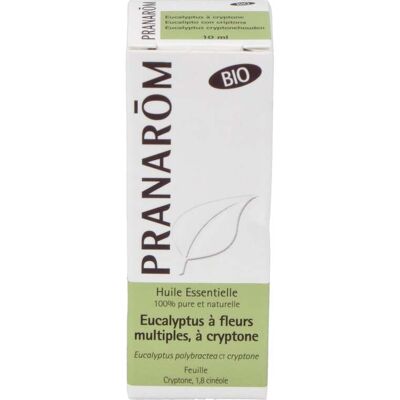 Pranarom eucalipto de flores aceite esencial bio 10ml. Pranarom eucalipto de flores aceite esencial bio 10ml.