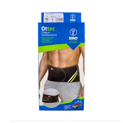 Emo emo ottec faja lumbosacra t/m 75-90cm ngr (fj531) Emo emo ottec faja lumbosacra t/m 75-90cm ngr (fj531)