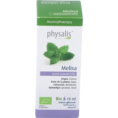 Aceite Esencial de Melissa Bio - Physalis, 10 ml Aceite Esencial de Melissa Bio - Physalis, 10 ml