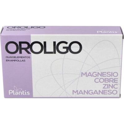 Plantis Oroligo - 20 Ampollas - Sales Minerales para Respiración Plantis Oroligo - 20 Ampollas - Sales Minerales para Respiración