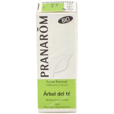 Pranarom arbol del te hoja aceite esencial bio 10ml. Pranarom arbol del te hoja aceite esencial bio 10ml.