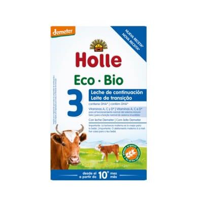 Holle 3 Leche de Vaca Orgánica para Bebés Holle 3 Leche de Vaca Orgánica para Bebés