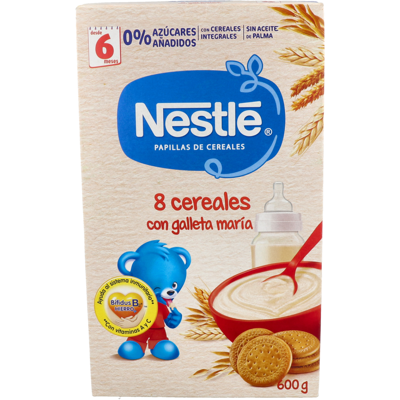 Nestle nestle 8 cereales galleta maria 600 g Nestle nestle 8 cereales galleta maria 600 g