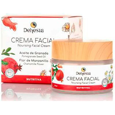 Dehesia crema facial nutritiva bio granada-manzanilla 50ml Dehesia crema facial nutritiva bio granada-manzanilla 50ml