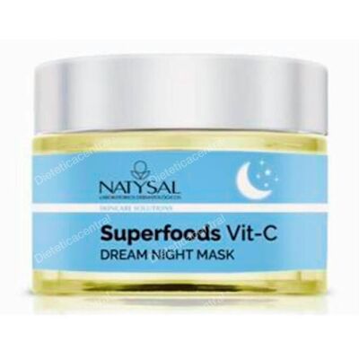 Mascarilla de Noche Vitamina C de Natysal - Nutre y Ilumina Mascarilla de Noche Vitamina C de Natysal - Nutre y Ilumina