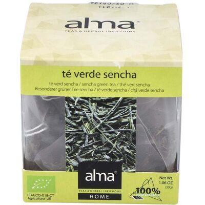 Alma home te verde sencha infusion 15piramides. eco vegan Alma home te verde sencha infusion 15piramides. eco vegan