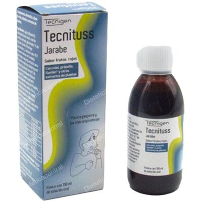 Tecnigen tecnituss jarabe 150 ml sabor frutos rojos Tecnigen tecnituss jarabe 150 ml sabor frutos rojos