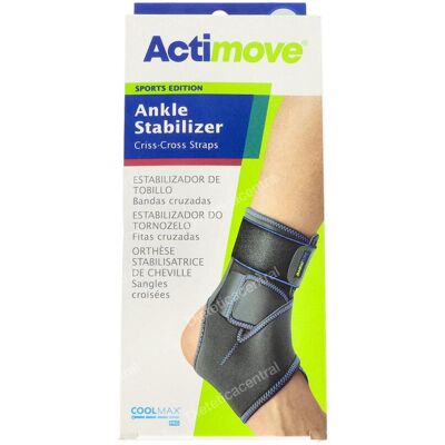 Actimove tobillera c/ b cruzadas t/u 20-27 cm ngr 75611-30 Actimove tobillera c/ b cruzadas t/u 20-27 cm ngr 75611-30