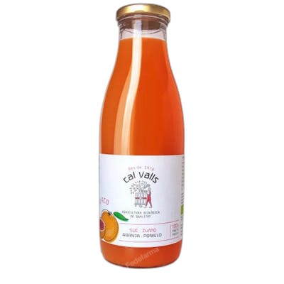 Cal valls zumo de pomelo rosa 750 ml. eco Cal valls zumo de pomelo rosa 750 ml. eco