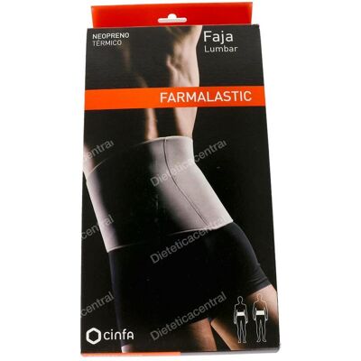 Faja Lumbar de Neopreno Farmalastic - Alivio del Dolor de Espalda Faja Lumbar de Neopreno Farmalastic - Alivio del Dolor de Espalda