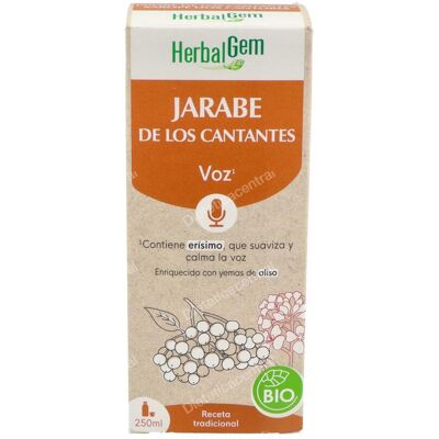 Herbalgem jarabe de los cantantes 250ml. Herbalgem jarabe de los cantantes 250ml.