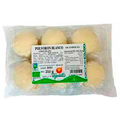 Vegetalia polvorones espelta chocolate blanco 350 gr bio Vegetalia polvorones espelta chocolate blanco 350 gr bio