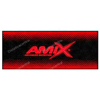 Amix toalla negro - rojo Amix toalla negro - rojo