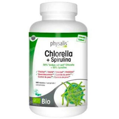 Suplemento Vegano Physalis Clorella Espirulina - Complemento Alimenticio Suplemento Vegano Physalis Clorella Espirulina - Complemento Alimenticio